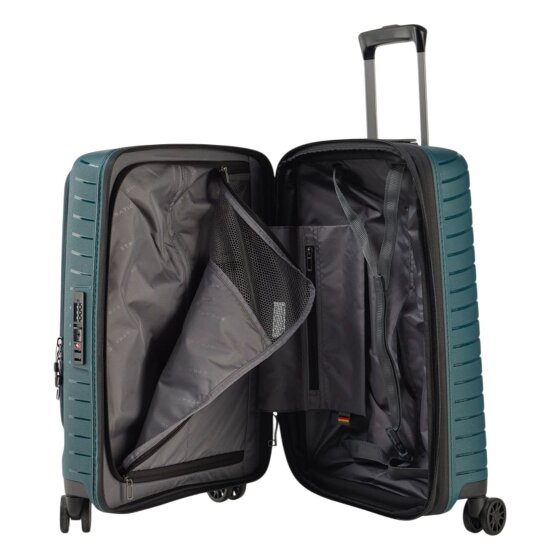 Stratic Novium 4 wheels Cabin trolley S 55 cm Laptop compartment with expansion pleat
