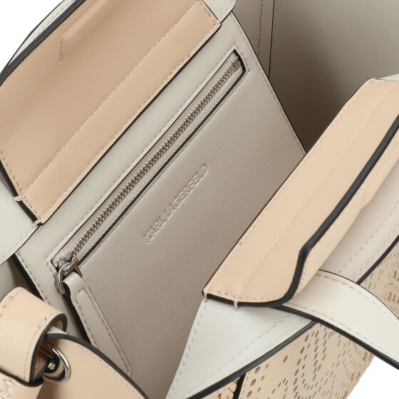 Karl Lagerfeld Circle Handbag Leather 25 cm