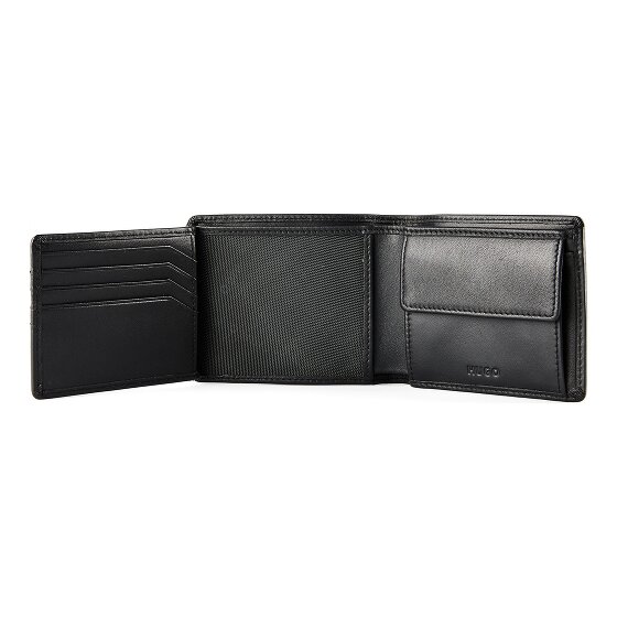 Hugo Subway Trifold wallet leather 11 cm