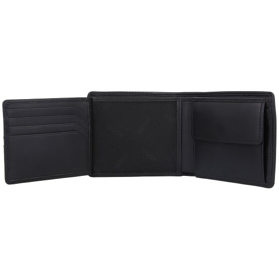 Hugo Subway Trifold wallet leather 11 cm