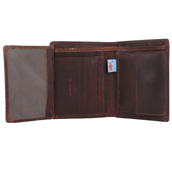 Jack Kinsky Monterey Wallet RFID protection Leather 9.5 cm