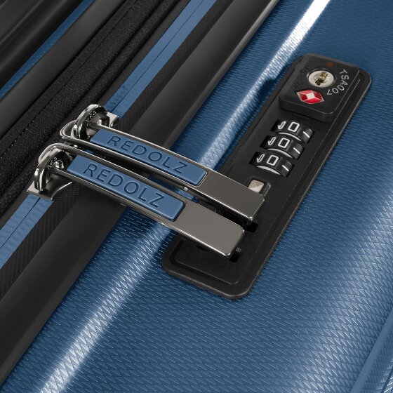 Redolz Essentials 14 4 wheels Cabin trolley 55 cm with expansion pleat