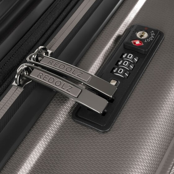 Redolz Essentials 14 4 wheels Cabin trolley 55 cm with expansion pleat