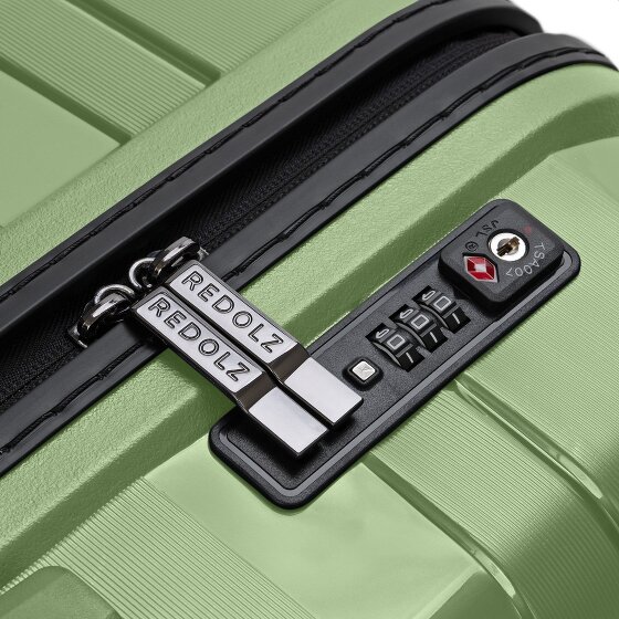 Redolz Essentials 10 3-SET 4 wheels Suitcase set 3-piece