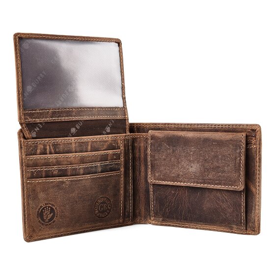 Greenburry Horse Wallet Genuine Leather 12 cm