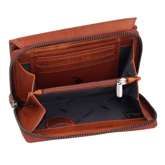Jack Kinsky Wallet RFID protection Leather 13.5 cm