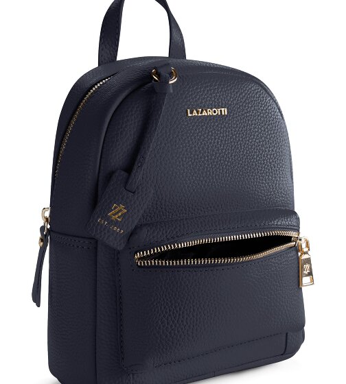 Lazarotti Bologna Leather City Backpack Genuine Leather 27 cm