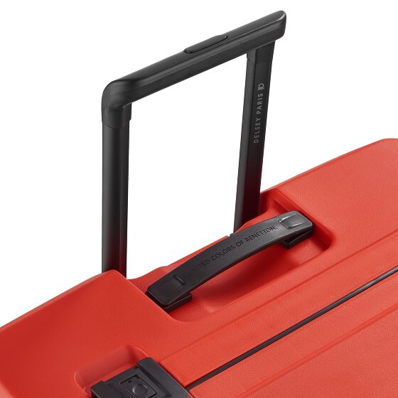 Delsey Paris x United Colors of Benetton Color Block Hardside 4-wheel trolley 76 cm