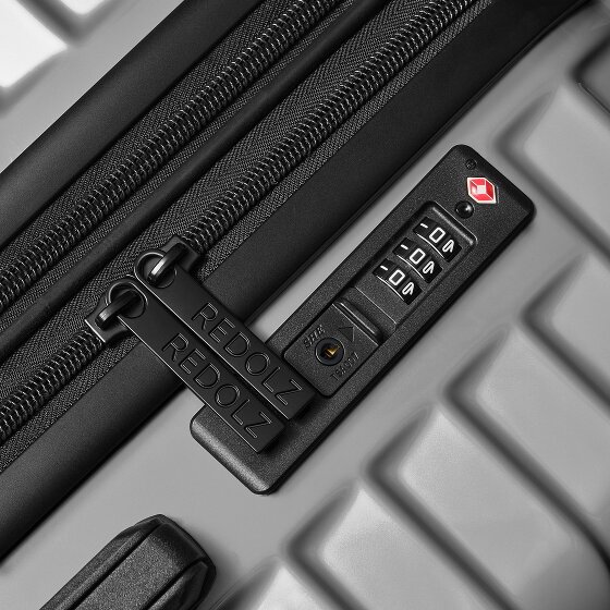 Redolz Essentials 18 4 wheels Cabin trolley 55 cm with expansion pleat