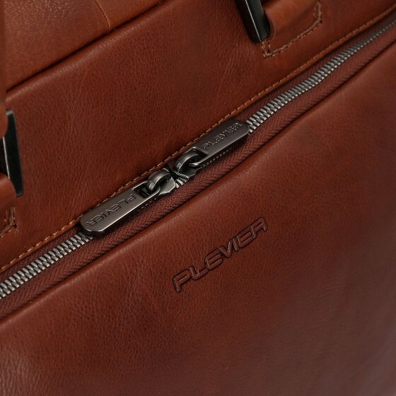 Plevier Vintage Bill Briefcase Leather 40 cm Laptop compartment Plevier Vintage Bill Briefcase Leather 40 cm Laptop compartment