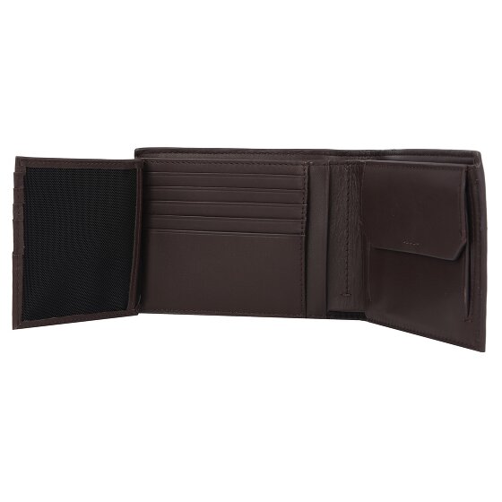 Calvin Klein Metal CK Wallet RFID protection Leather 13 cm