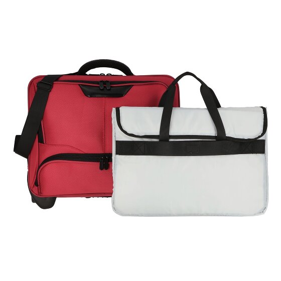 Dermata 2 wheels Wheeled briefcase 41 cm Laptop compartment