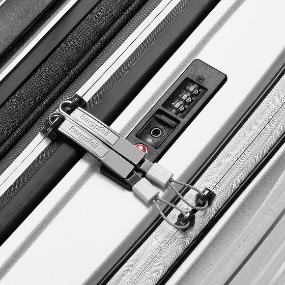 Bergpfeil Travel 4 wheels Cabin trolley 55 cm Laptop compartment with expansion pleat