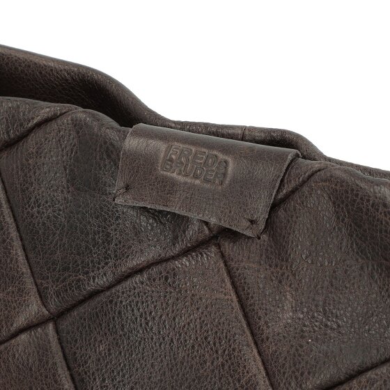 FredsBruder Check my Bag Shoulder Bag Leather 35 cm