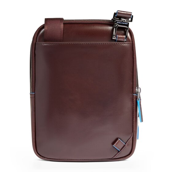 Piquadro Blue Square Mini Bag Shoulder Bag Leather 17 cm