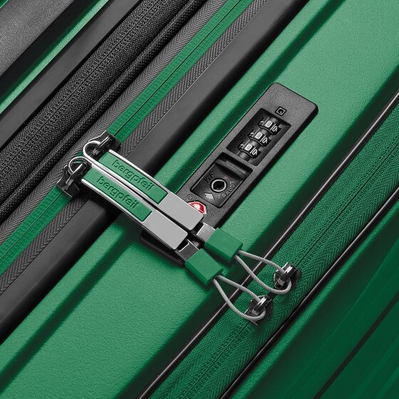 Bergpfeil Travel 4 wheels Cabin trolley 55 cm Laptop compartment with expansion pleat