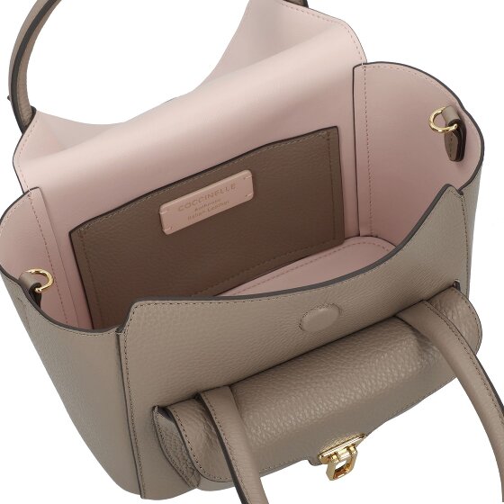 Coccinelle Double Beat Shoulder Bag Leather 21 cm