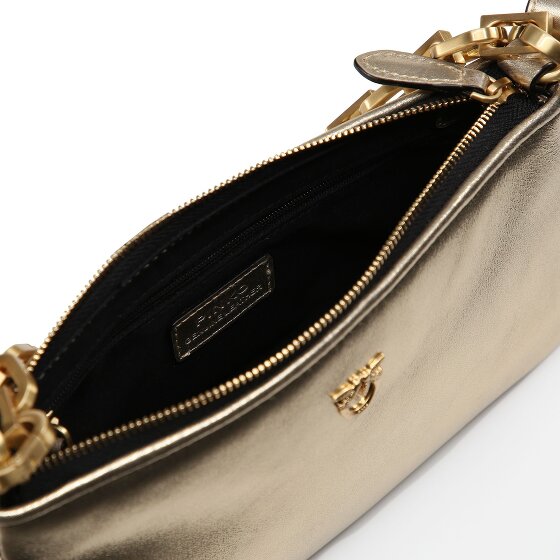 PINKO Half Moon Handbag Leather 23 cm