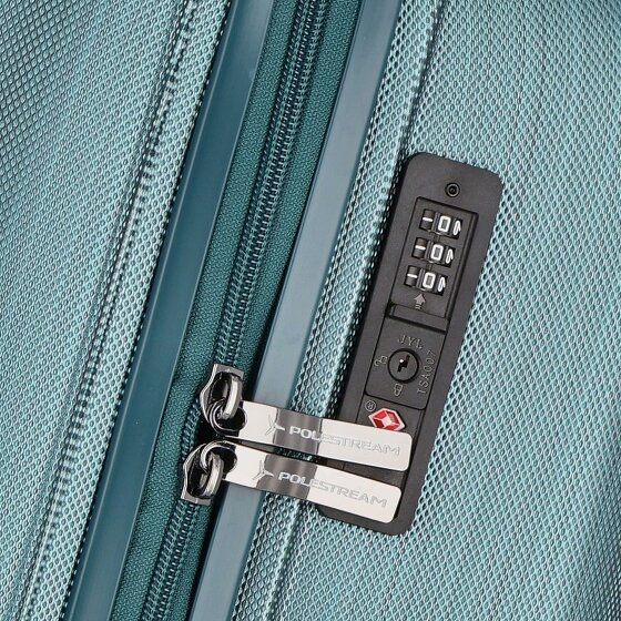 Polestream Moonrock 4 wheels Cabin trolley 55 cm with expansion pleat