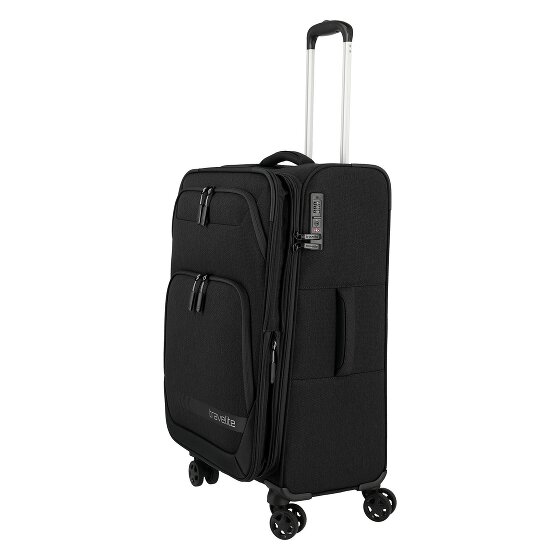 Travelite Kick Off 4 wheels Trolley M 67 cm Expandable