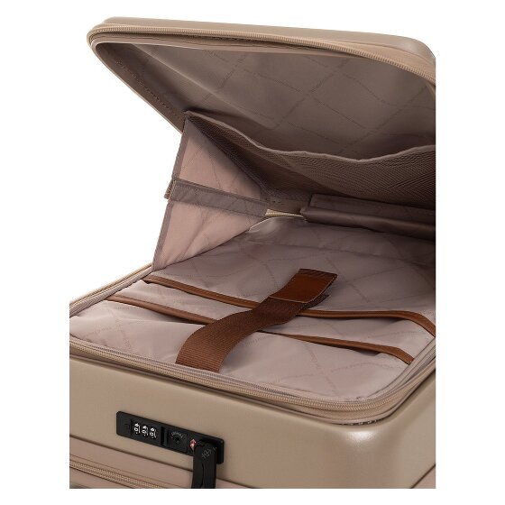 The Chesterfield Brand Zuna 4 wheels Cabin trolley S 55 cm Laptop compartment