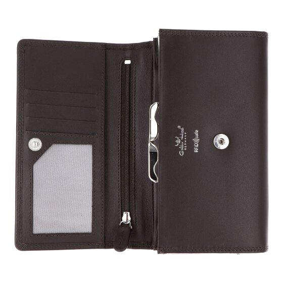 Golden Head Polo Wallet RFID protection Genuine Leather 17 cm