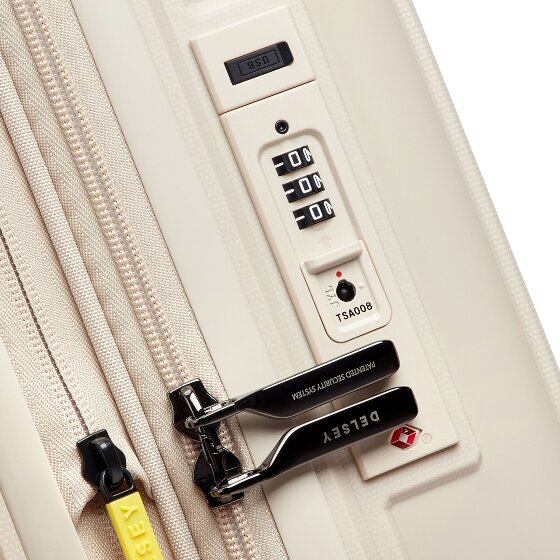 Delsey Paris Lutece 4 wheels Cabin suitcase 55 cm Expandable