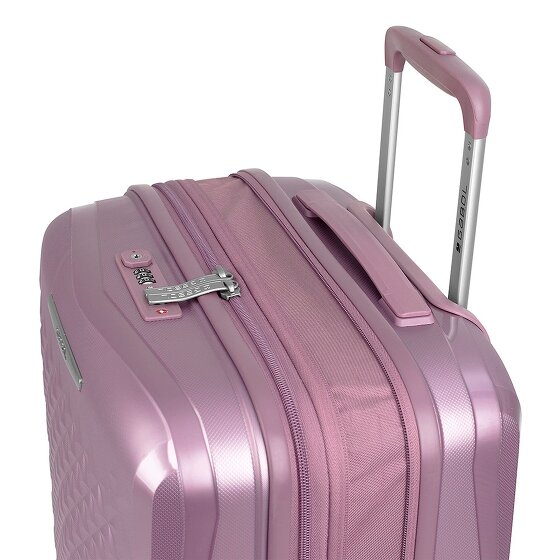 Gabol Queens 4 wheels Suitcase set 2-piece with expansion pleat