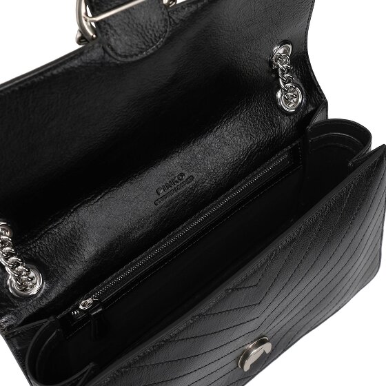 PINKO Love One Shoulder Bag Leather 26 cm