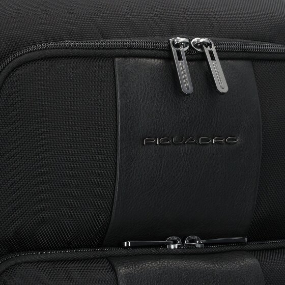 Piquadro Brief travel backpack leather 43 cm laptop compartment