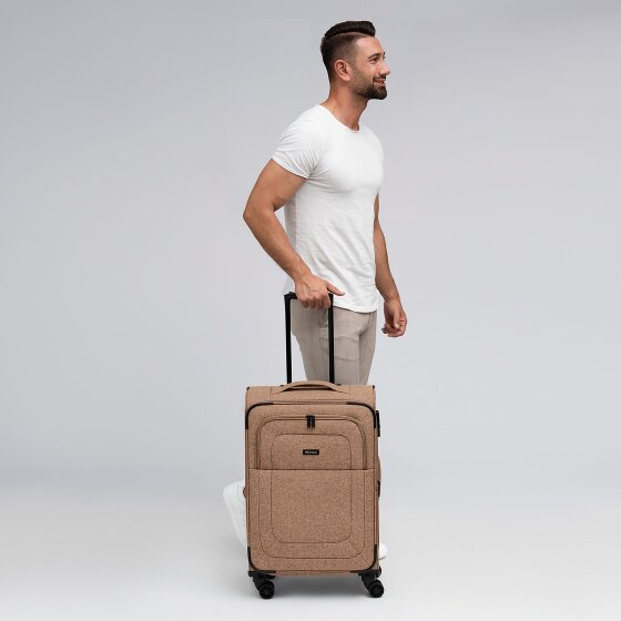 Redolz Essentials 12 MEDIUM 4-wheeled trolley 67 cm with expansion fold