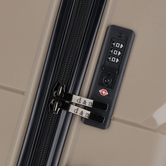 d&n Travel Line 4100 4 wheels Suitcase set 3-piece