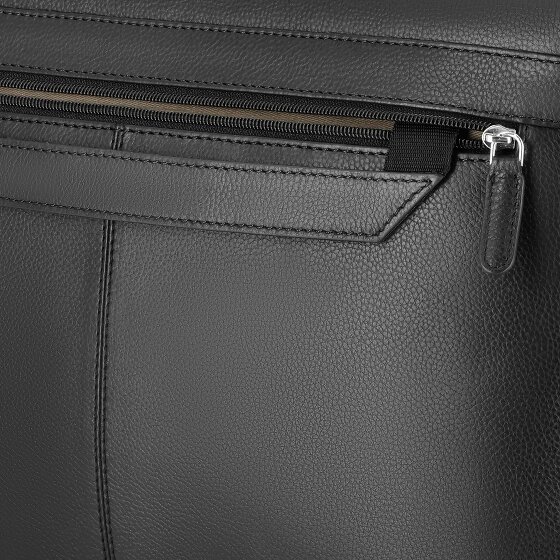 Bugatti Valencia Briefcase Genuine Leather 38 cm Laptop compartment