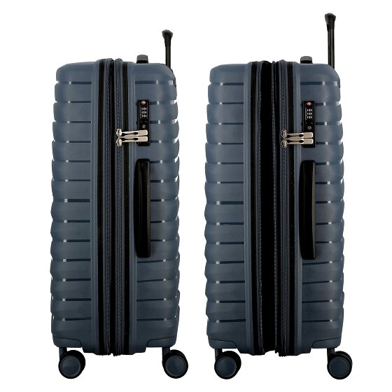 Jump Xwave 4 wheels Trolley 66 cm with expansion pleat