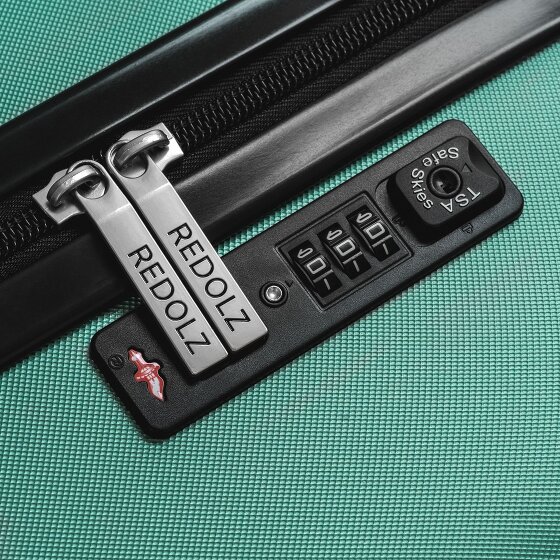 Redolz Essentials 08 3-SET 4 wheels Suitcase set 3-piece