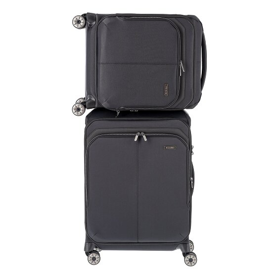 Travelite Priima 4 wheels Cabin trolley 55 cm with expansion pleat