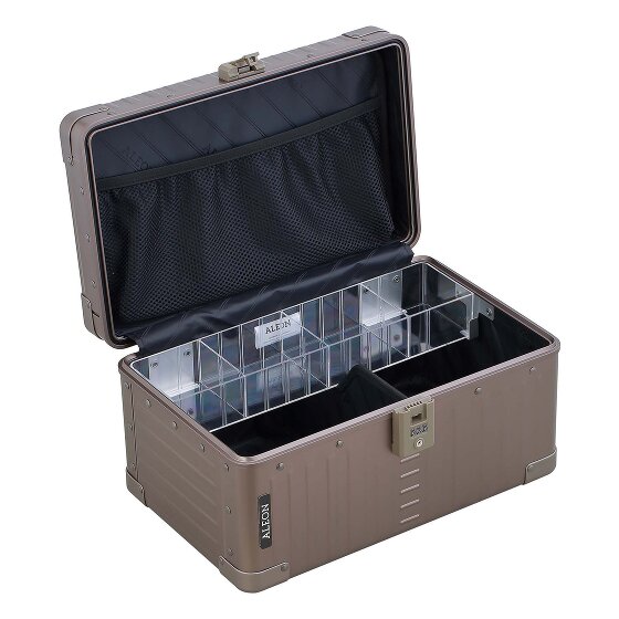 Aleon Classic Beauty Case, Aluminum, 39 cm
