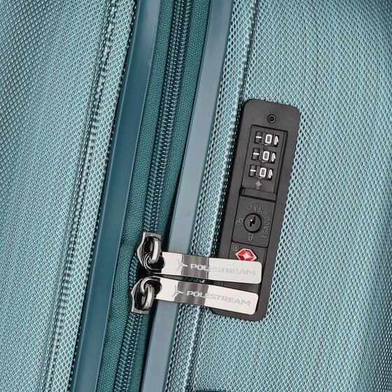 Polestream Moonrock 4 wheels Suitcase set 3-piece with expansion pleat