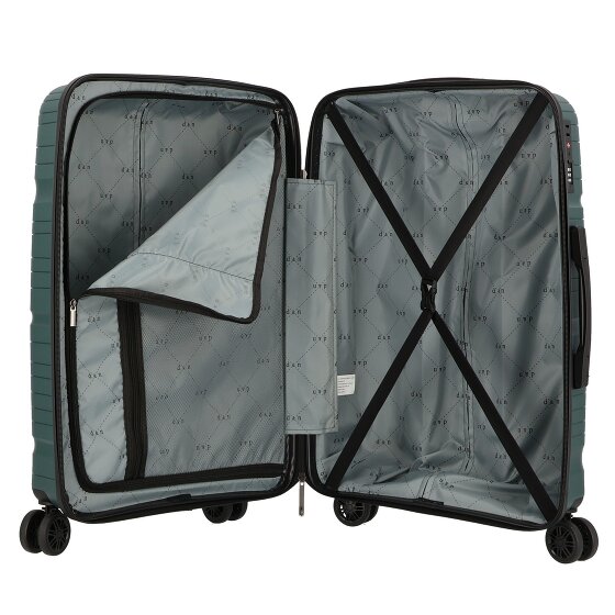 d&n Travel Line 4300 4 wheels Suitcase set 3-piece