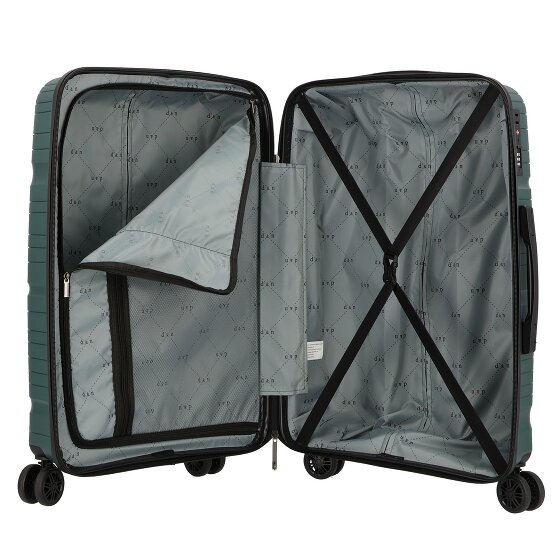 d&n Travel Line 4300 4 wheels Suitcase set 3-piece