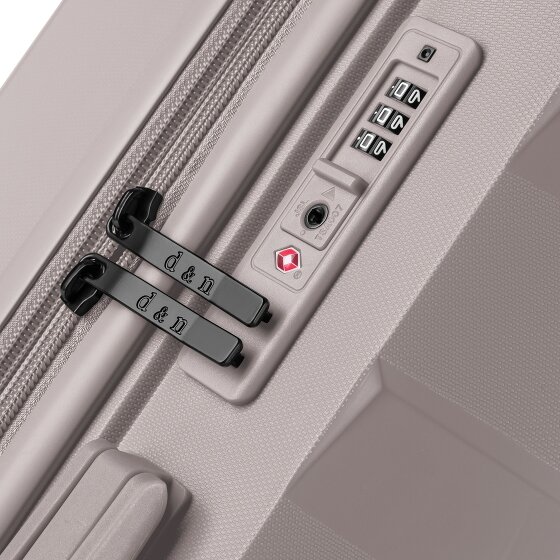 d&n South Dakota 4 wheels Cabin trolley S 55 cm with expansion pleat d&n South Dakota 4 wheels Cabin trolley S 55 cm with expansion pleat