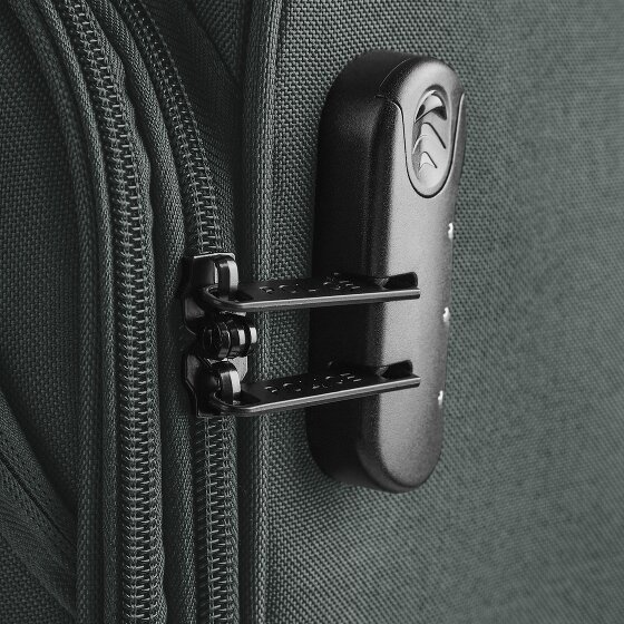 Police San Francisco 4 wheels Suitcase set 3-piece Expandable