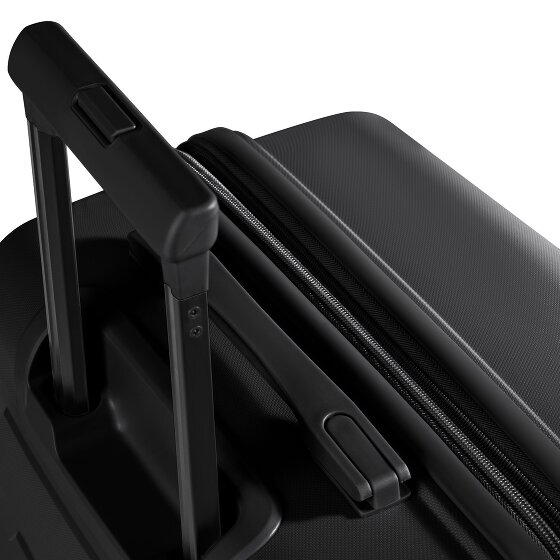 d&n South Dakota 4 wheels Suitcase set 3-piece with expansion pleat