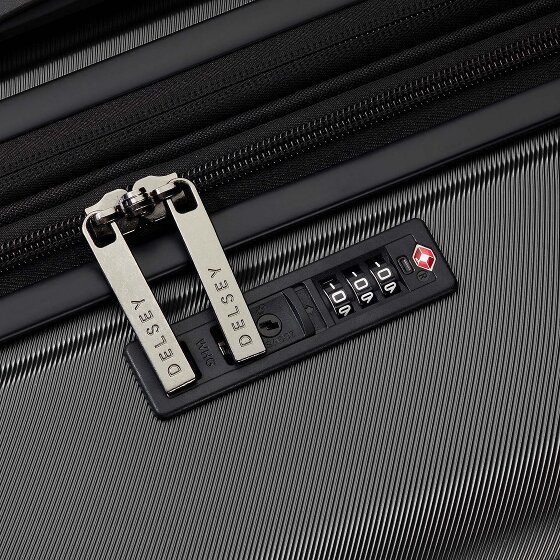 Delsey Paris Meteor 4-wheel Suitcase set S+L expandable gusset