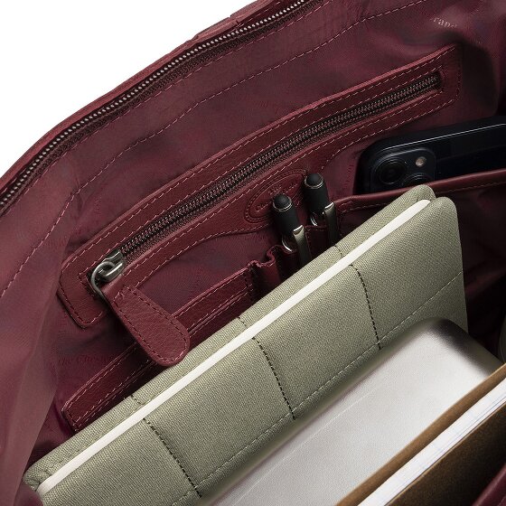 The Chesterfield Brand Astero Shoulder Bag Genuine Leather 32 cm