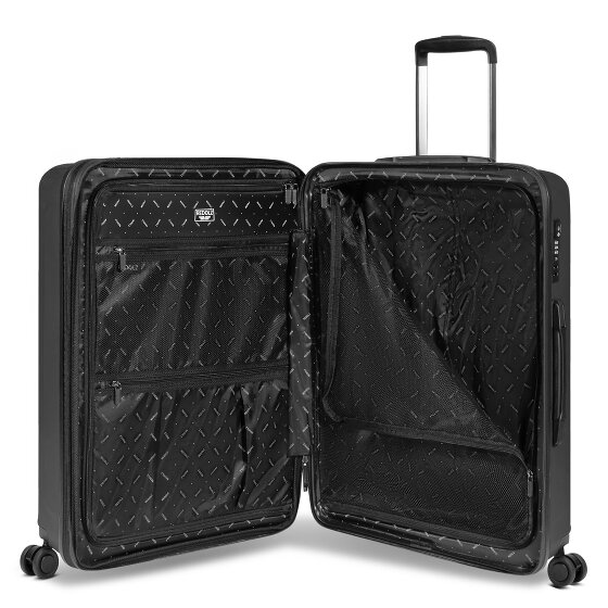 Redolz Essentials 14 4 wheels Suitcase set 3-piece with expansion pleat