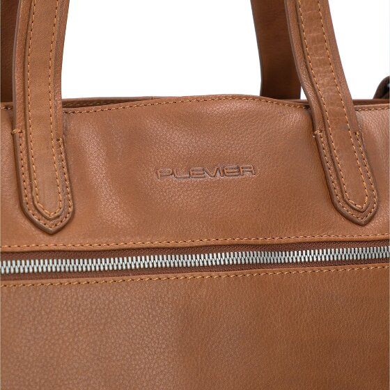 Plevier Power Shopper Bag Genuine Leather 43.5 cm Laptop compartment