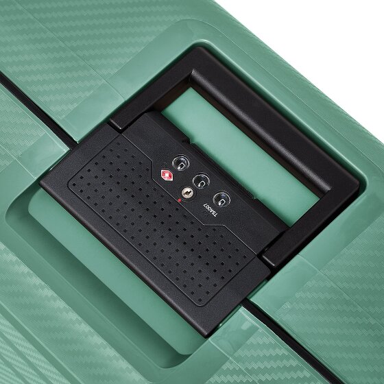 Redolz Essentials 15 4-wheel suitcase set 3-piece with three-point closure