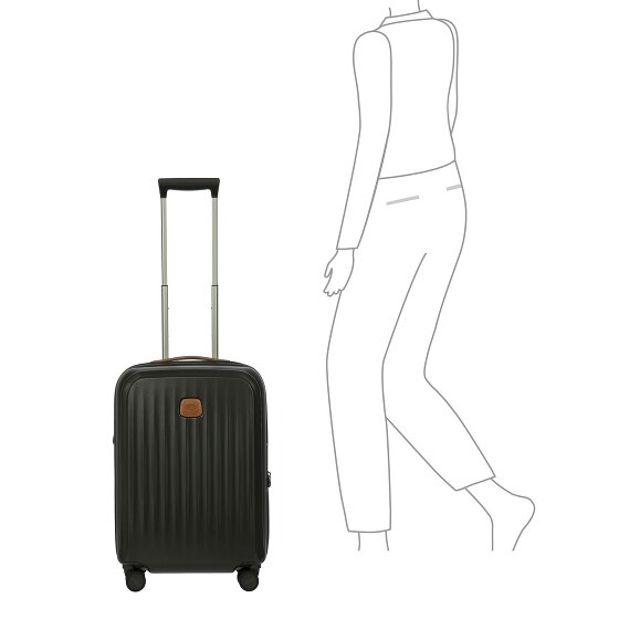 Bric's Taormina 4 wheels Trolley S 57 cm with expansion pleat