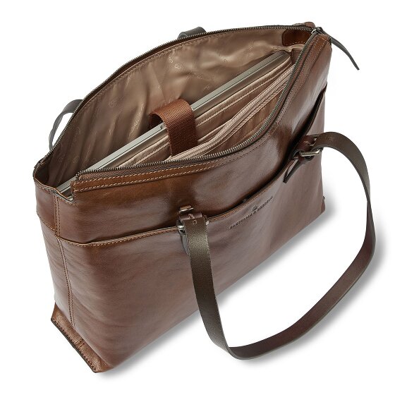 Castelijn & Beerens Rien Shoulder Bag RFID protection Leather 40 cm Laptop compartment